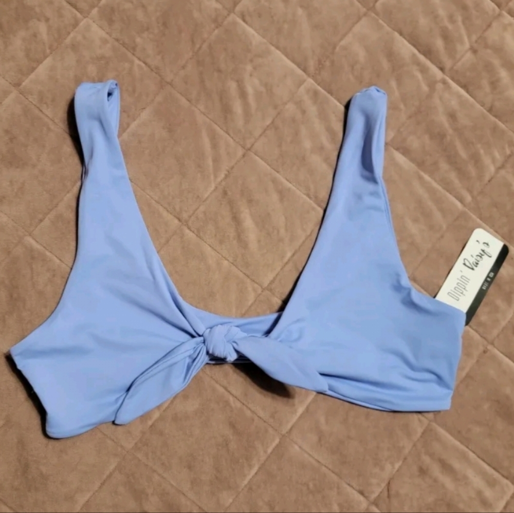 Dippin' Daisy's Sky Blue Medium Muse Bikini Top